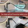 OEING Copper Lift & Pull-Out Bathroom Faucet