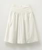 Seteo (W) Seersucker Hole Skirt White