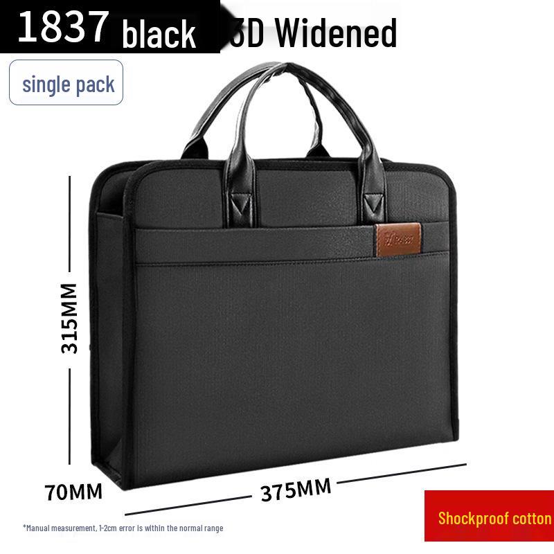 Oxford Cloth Waterproof Briefcase for Documents and Cigarettes