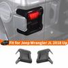 SHINEKA Car Rear Tail Light Lamp Taillight Decoration Cover for Jeep Wrangler JL 2018 2019 2020 2021 2022 2023 2024+ Accessories