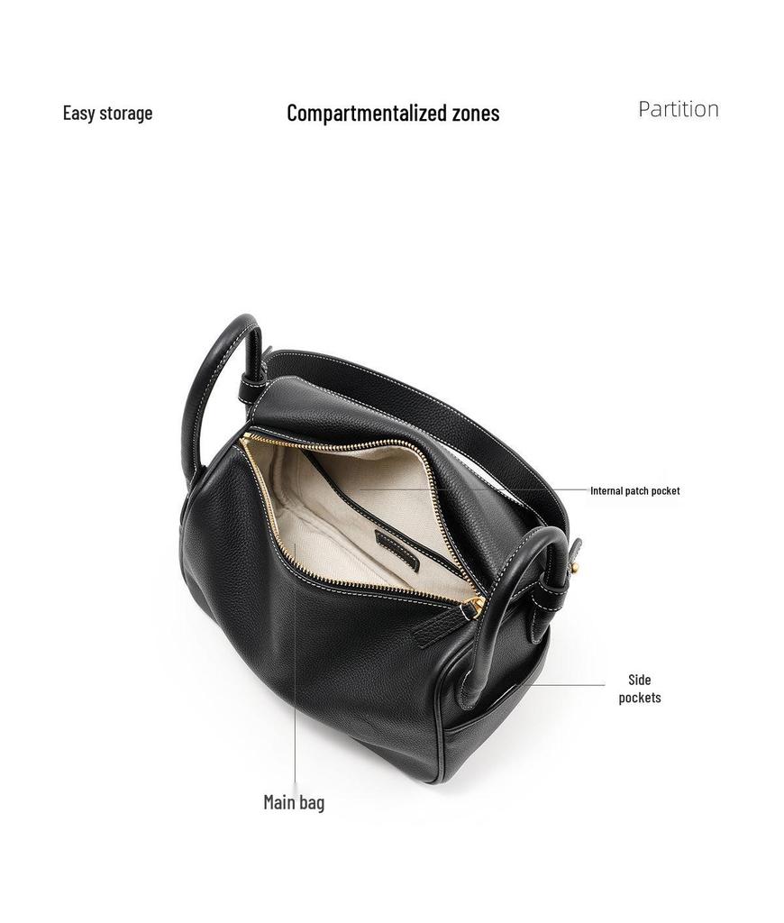 Wang Churan Inspired Yuanbao Cowhide Shoulder/Crossbody Bag