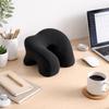 Skin-friendly Students U Shape Nap Pillow Hollow Design Desk Sleep Head Support  Chest Protection