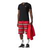 T Shirts Men's Black V Neck Moderate 8017255