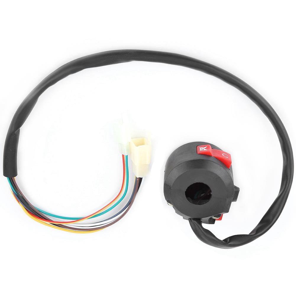 Motorcycle Left Handbar Switch Start Kill ON off Light Switch for 50cC 110cc ATV Quad