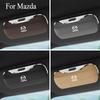 For Mazda SKYACTIV Axela Atenza CX30 CX5 CX8 CX9 MX5 RX8 Car Visor Sunglasses car Glasses Case Glasses Holder Glasses Clip Box s1