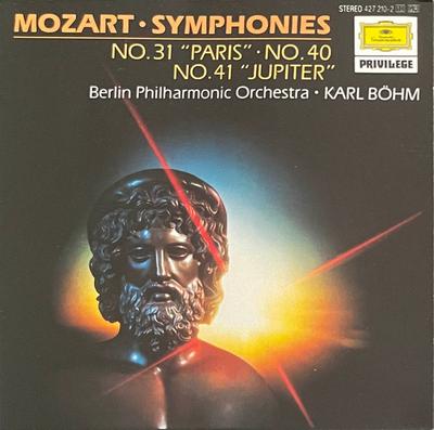 CD MOZART; BOHM - Syms 31.40.41 4272102 Deutsche Grammo Germany Classical Used