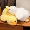 Soft Long Hair Duck Plush Doll Cartoon Duck Plush Toy Gifts Stuffed Duck Toys  For Boys And Girls