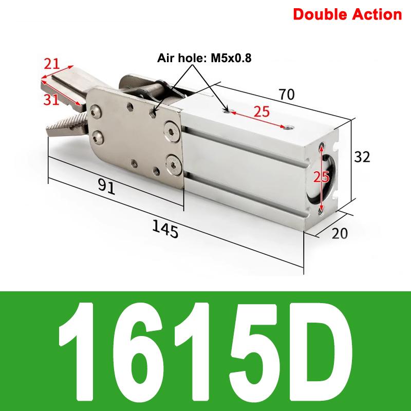 Pneumatic Cylinder Gripper For Robotic Machines Single-acting Double-acting Manipulator End Clamps 2015D 1615D