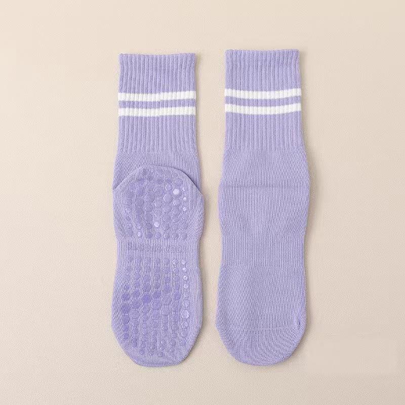 Women's Anti-slip Autumn Pilates Fitness Running Floor Massage Base Sports Socks Yoga Pilates Socks