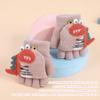 Tidyworm Knit Cute Dinosaur Stylish Perfect for Snow Cold Weather Smartphone Elementary Ages Kids' Mittens, Design, Baby/Child Mittens, Two-Way