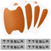 Car Door Sticker Carbon Fiber Scratches Auto Handle Protection Film For Tesla Model 3 Model X S 2016-2023  Model Y Decals TM3 TMX