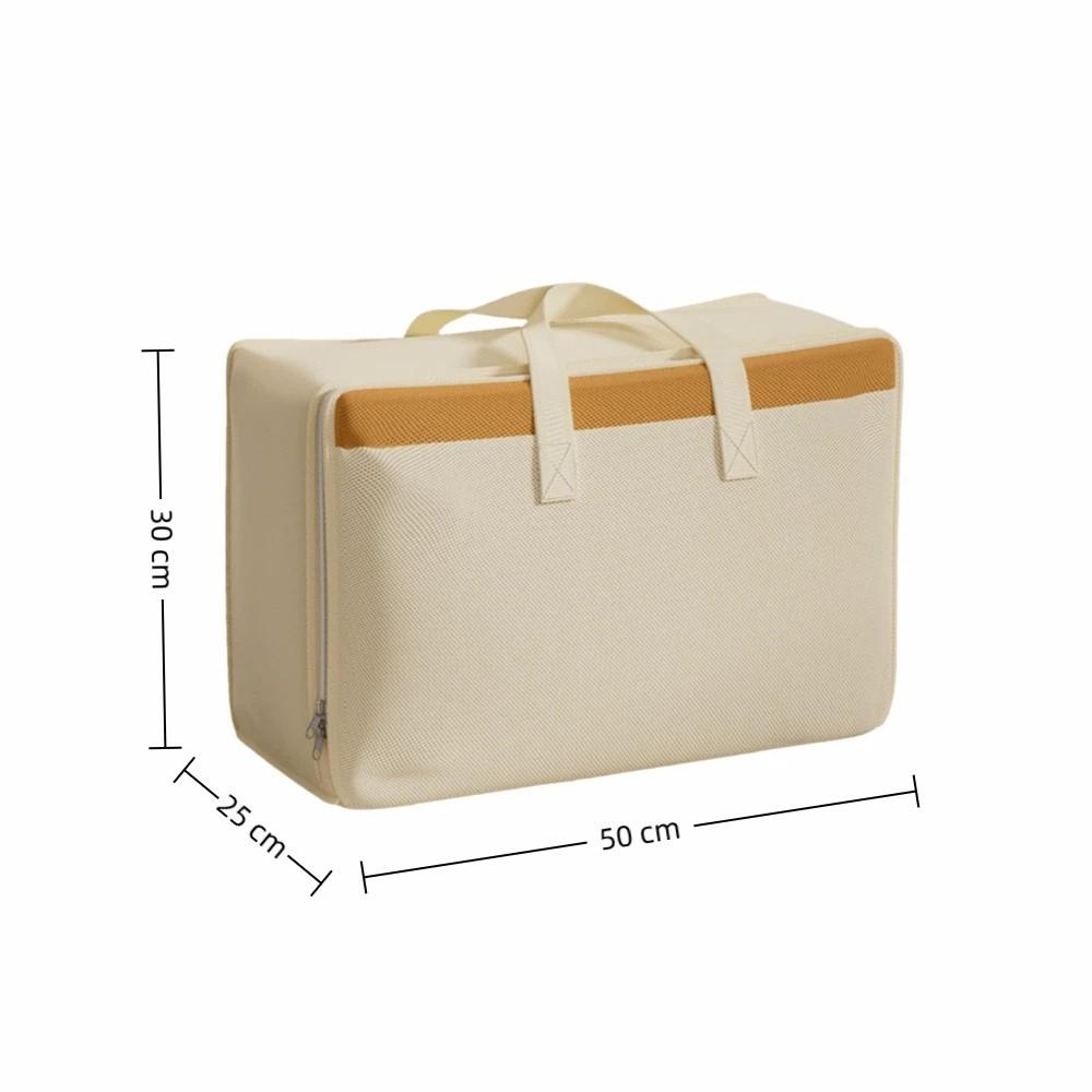 Large Capacity Clothes Storage Bag Non-Woven Fabric Thickened Clothing Storage Box Moisture Proof Dustproof Quilt Storage Box