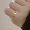 Wheat Ear Gold Adjustable Twist Ring - Women's Luxury Index or Pinky Finger Accessory