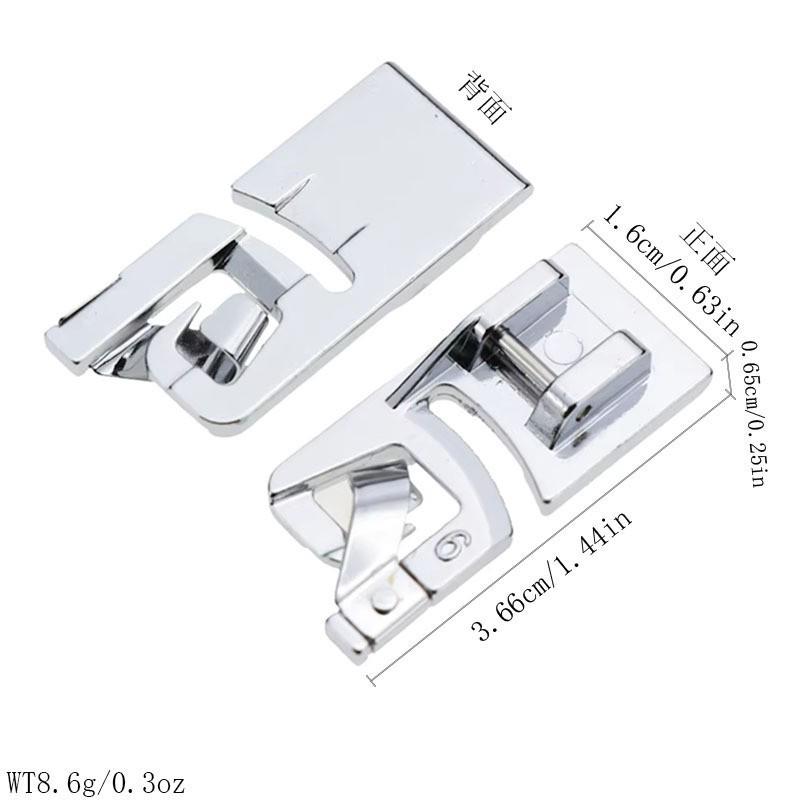 Adjustable Multi-Functional Sewing Machine Presser Foot Set with Fabric Strip, Imitation Synchronous, and Overlocking Features