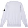 Stone Island Badge Crew Neck Long Sleeve Sweater Men sweater Lilac K1S1551000-53S00B2-V0088