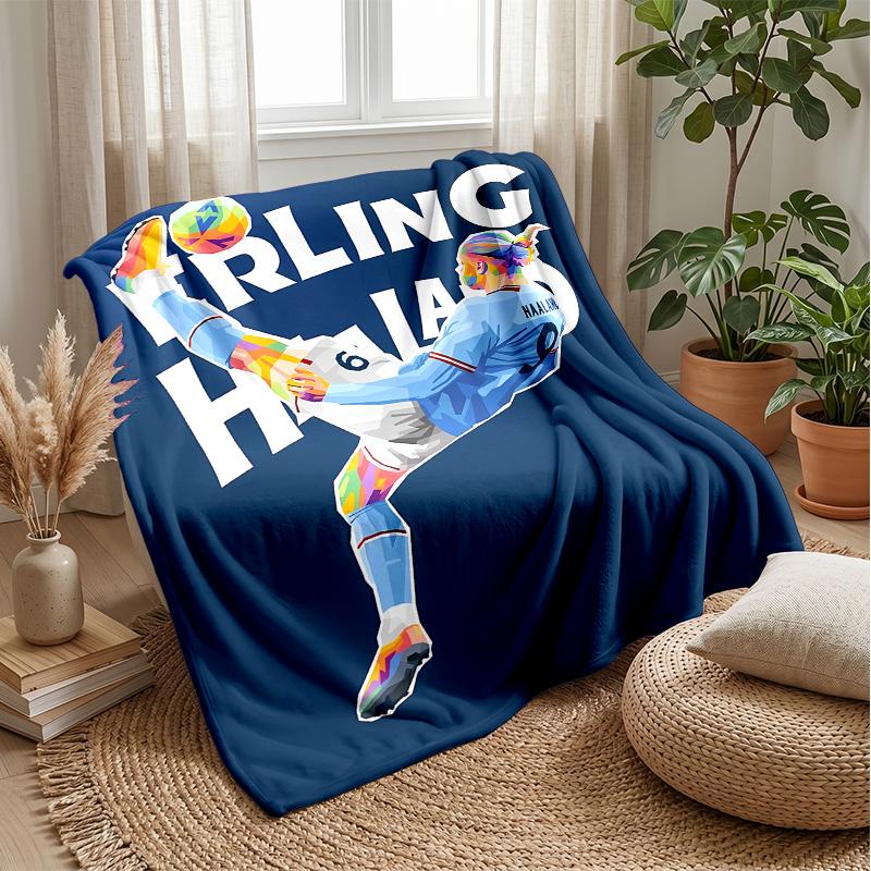 Game Theme Blanket Soft Flannel Blanket Plush Throw Blanket Cozy Sofa Bed Blanket for Home Decor