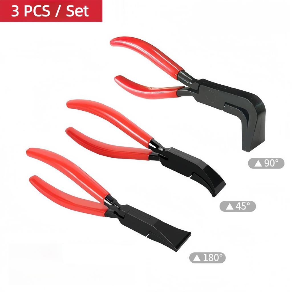 Universal Hand Seamer Sheet Metal Bending Pliers 45° 90° Straight Jaw for Roofing HVAC Auto Body Repair Metalworking Tool