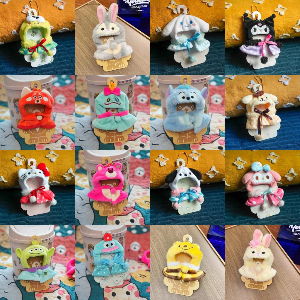 Soft Plush Melody And Cloak Pendant For Kids Doll Dressup Play