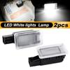 2Pcs LED Courtesy Luggage Trunk Boot Light Footwell Welcome Door Lamp For Volvo V40 V40CC V60 S60 S80 XC40 XC60 XC90 OEM:1286317