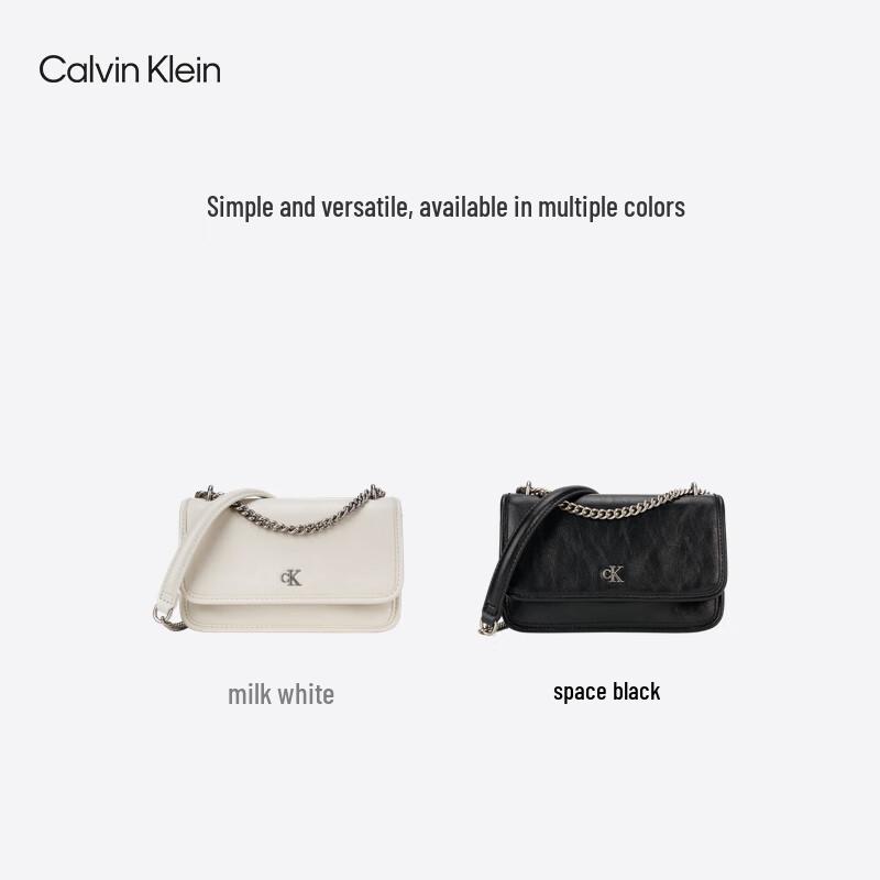 Calvin Klein Elegant Flip Chain Shoulder Bag