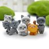 6pcs/set Succulent Micro Landscape Accessories Meat Potted Plants Decorative Ornaments