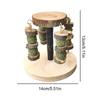 Toys For Hamsters Wooden Natural Teething Treats Hamster Chew Toys For Teeth Grinding Small Animals Mice Gerbil Chinchilla