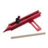 Magnetic Base Spirit Level, Multi-Function Scribing Tool, DIY Woodworking Scriber Line Maker, Portable Aluminum Alloy Woodworking Compass Scriber Tool