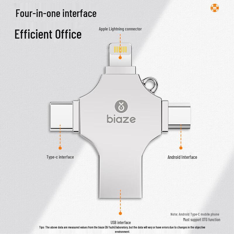 BIAZE Universal Multi-Interface USB Flash Drive