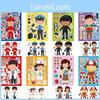 Cute Cartoon Themed Dress-up Sticker Set For Kids With Interactive Puzzle Fun