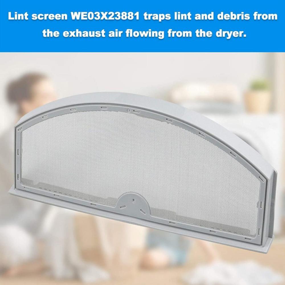 Efficient Replacement Dryer Lint Screen Filter Assembly for GE Dryer, Perfect Fit for GTD42EASJ1WW, GTD45EASJ1WS, GTD45GASJ1WS