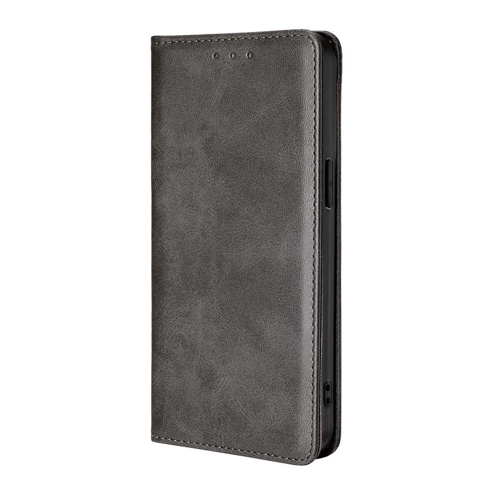 Wallet-style Phone Case for Redmi Note 13 4G, Leather, with Card Slot and Stand