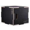 3 In 1 Plyometric Jump Box, 20/18/16 Inch Wooden Plyo Box, Platform & Jumping Agility Box, Anti-Slip Fitness Exercise Step Up Box for Home Gym