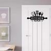 Kitchen Signs Wall Decor Rustic Black Wall Decor Country Farmhouse Decoration Farmhouse Cooking Kitchen Word Art