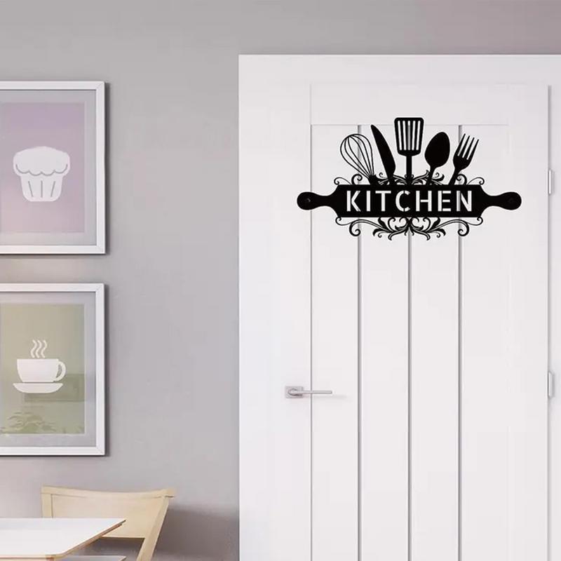 Kitchen Signs Wall Decor Rustic Black Wall Decor Country Farmhouse Decoration Farmhouse Cooking Kitchen Word Art