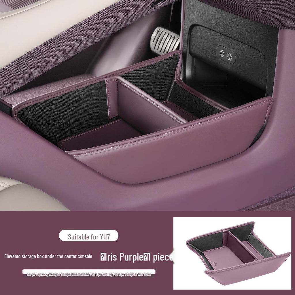 Xiaomi YU7 Center Console Leather Folding Storage Box