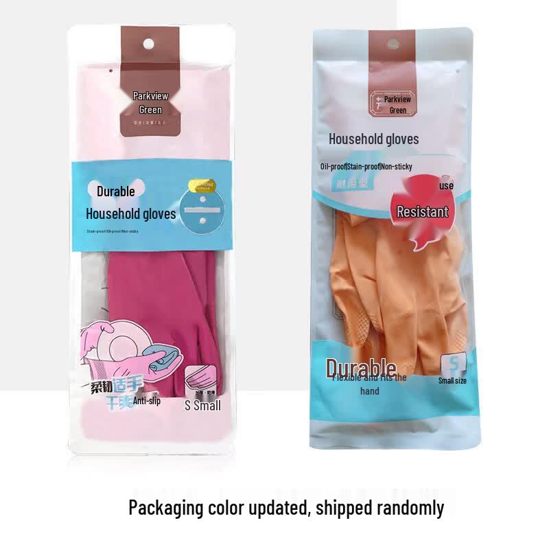 Durable Household Latex Rubber Cleaning Gloves