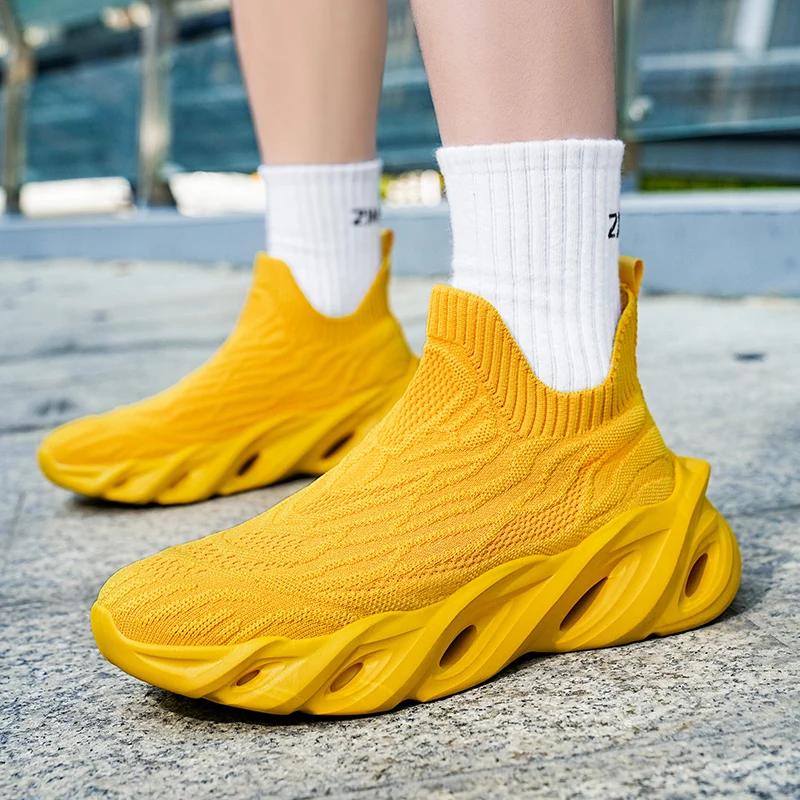 Herresko Sneakers Mannlig tenis Luksussko Herre fritidssko Trener Løp Pustende mote loafers Løpesko for menn