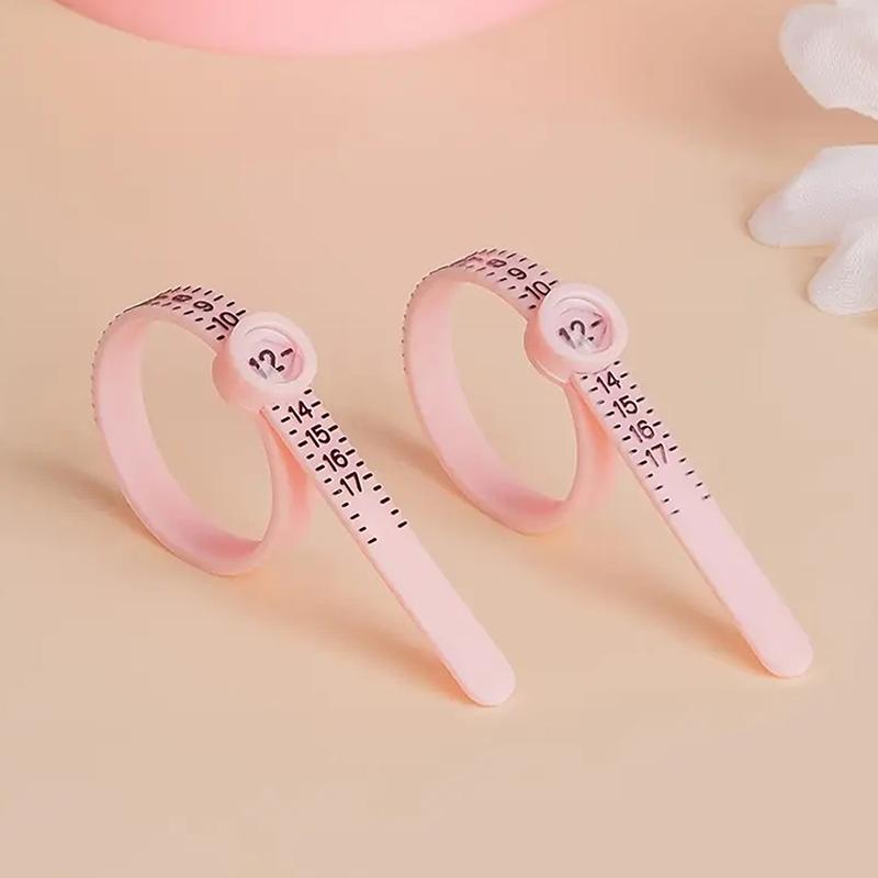 Ring With Magnifying Glass, Measuring With Ring, Soft Ruler, Plastic Size Circle, Size Filter, Durable