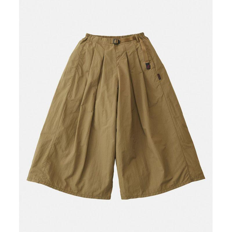 

Японская мода Горы Открытый кемпинг Функция Водонепроницаемый Быстросохнущий Дикий Пояс на шнурке Капри Кюлоты Свободные Широкие брюки Брюки женские Khaki S