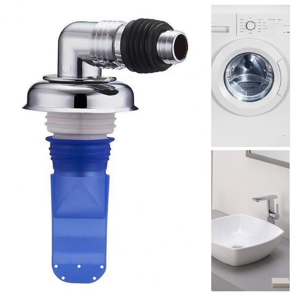 Universal Dishwasher Sewer Connector Plated Floor Excellent Anti crack Dishwasher Sewer Connector