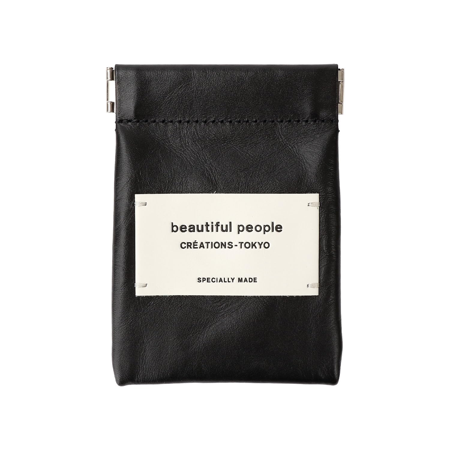 

Beautiful People Limited Edition Leather Coin Small Accessory Leather Small Case [beautiful people] Case, Case, (Black) чорний