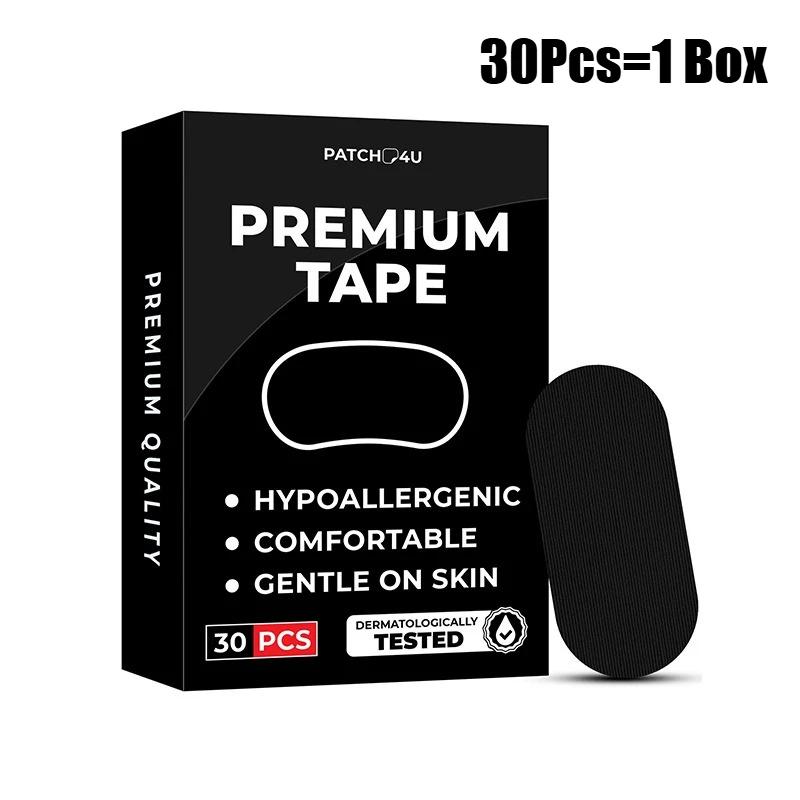 

30/60 шт. Антихрап Сон Рот Лента Лучшие Дыхательные Назальные Полоски Медицинский Класс Улучшенный Сон Облегчение Храпа Рот Лента