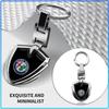 Para 159 147 156 166 Giulietta Giulia Mito Stelvio Brera Spider Chaveiro Chaveiro Pingente Suporte de Chaveiro de Metal Acessórios