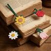 Soft PU Bookmark Faux Leather Long Bookmark Cute Page Marker  Room Decor