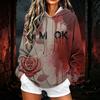 Women's Fashion Hooded Long Sleeve Sweatshirt