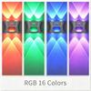 Motion Sensor Rgb Led Wall Light, Magnetic Drill-Free Night Lamp Remote Control 16 Color 3 Cct Indoor Decor Spotlight