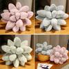 Non-Toxic Succulent Soft Stuffed Plush Toys Artificial Green Plants Pillow Sofa Cushion Dolls Birthday Decors For Home Favors Gifts