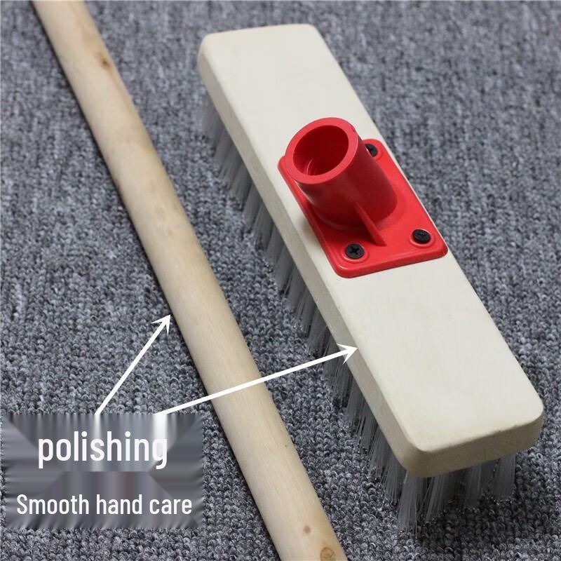 OEING Long Handle Hard Bristle Floor Cleaning Brush