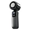 Portable Rechargeable Cooling Fan Folding Mini Desktop with LED Light Fan Adjustable Wind Speed