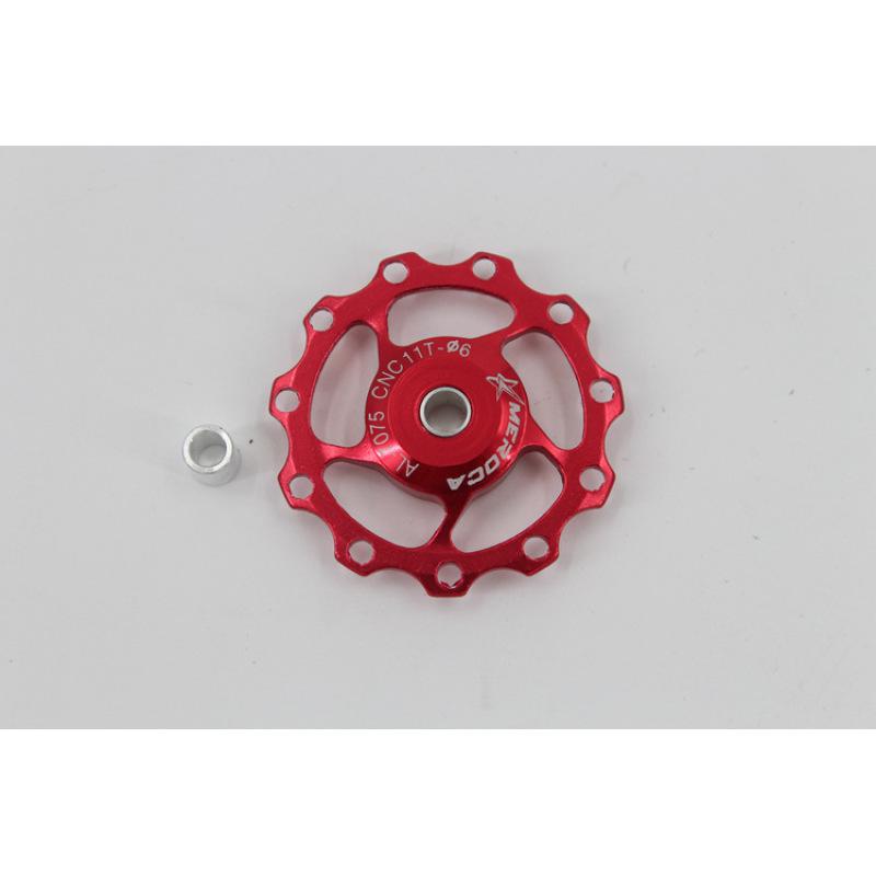 11T/13T Κράμα Αλουμινίου Ποδήλατο Βουνού MTB Πίσω Εκτροχιαστής Τροχαλία Οδηγός Τροχαλία Ποδήλατου Δρόμου Οδηγός